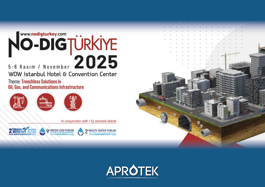 aprotek expose au no dig turquie à istanbul pour la gestion des boues et déblais de chantier