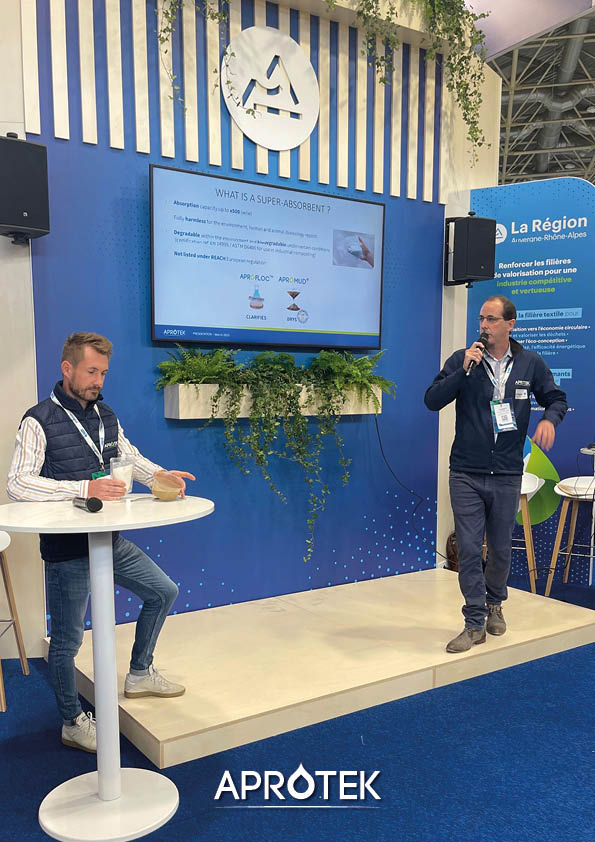 aprotek présente ses solutions sur pollutec grâce à la région auvergne rhone alpes
