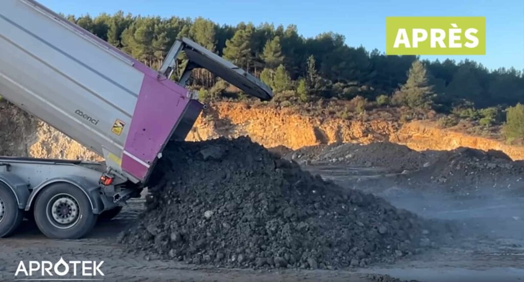 boues asséchées apromud